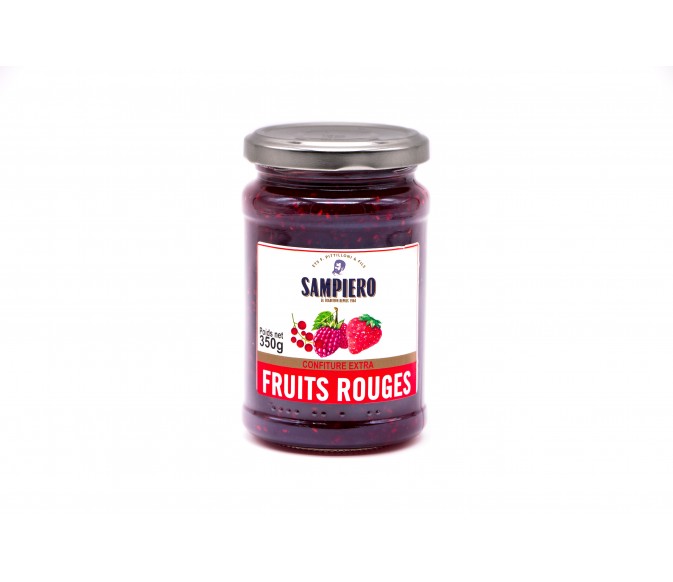 Confiture fruits rouges