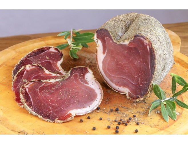 jambon de porc poivrée sous vide