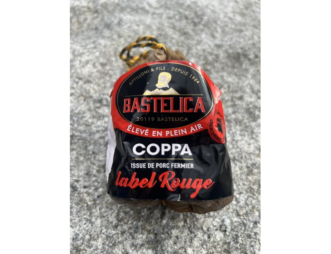 COPPA ISSUE DE PORC FERMIER LABEL ROUGE FUMEE