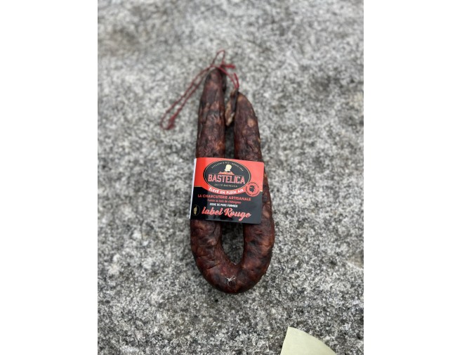 Figatellu issu de porc label rouge fumé